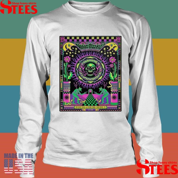 King Gizzard & The Lizard Wizard San Diego, CA August 11 2025 T-shirts