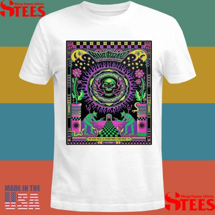 King Gizzard & The Lizard Wizard San Diego, CA August 11 2025 T-shirts