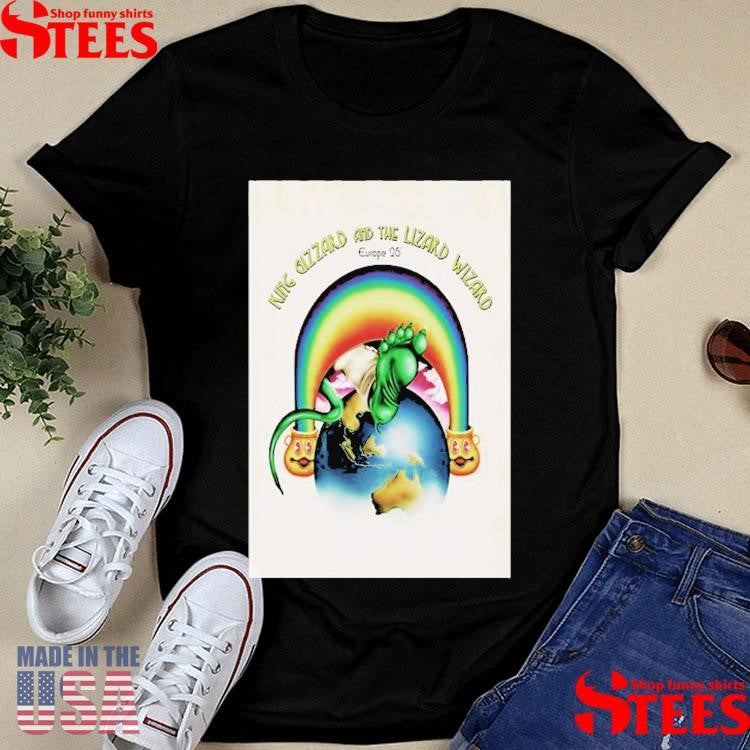 King Gizzard & The Lizard Wizard Tour Europe 2025 T-Shirt