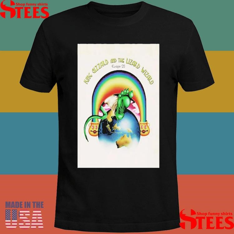King Gizzard & The Lizard Wizard Tour Europe 2025 T-Shirt