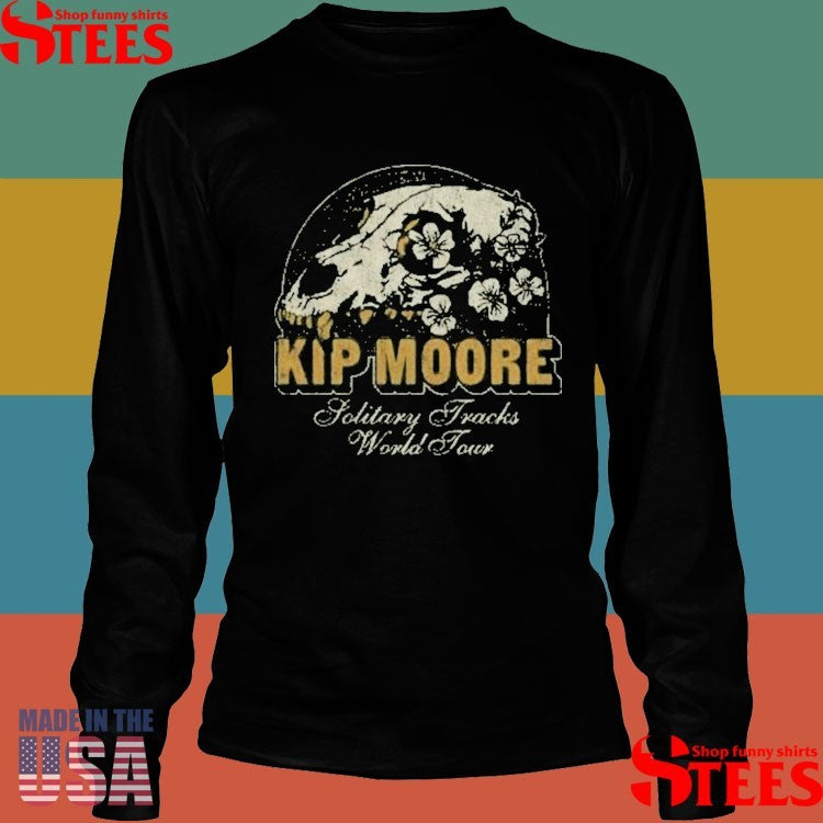 Kip Moore Solitary Tracks World Tour Shirts