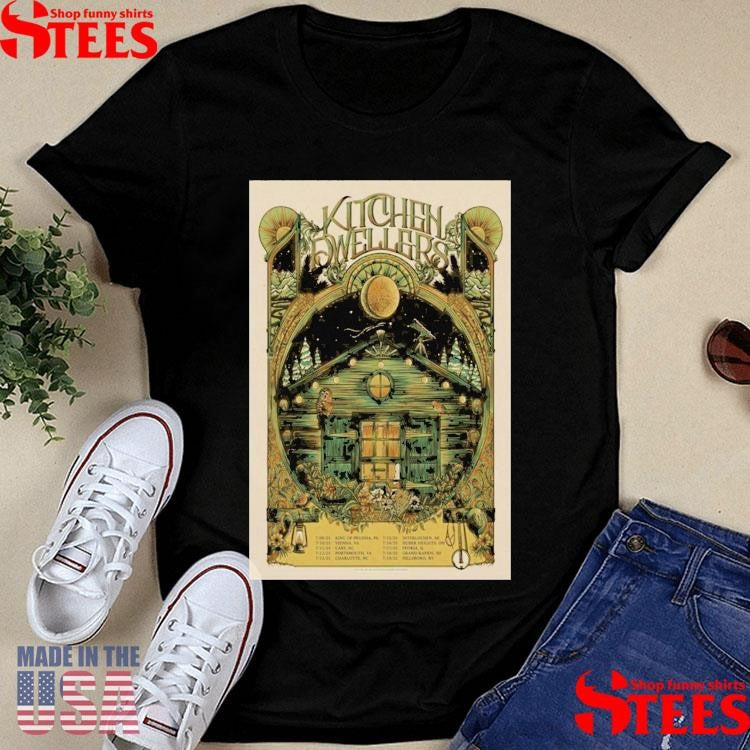 Kitchen Dwellers July 2025 Summer Tour T-shirt