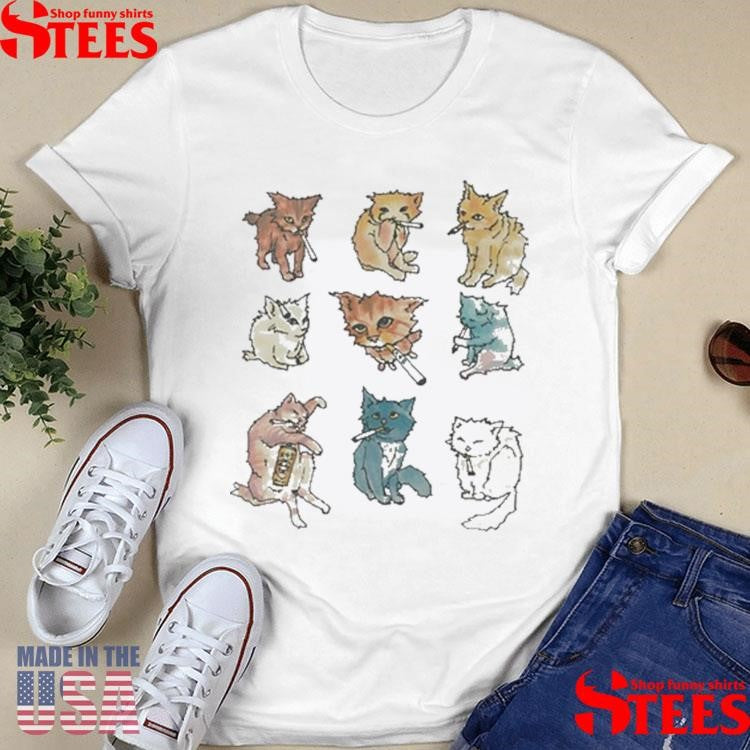 Kitty Ciggy Gang Shirts