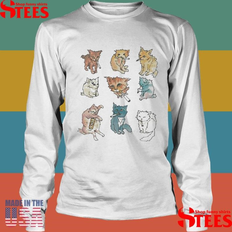 Kitty Ciggy Gang Shirts
