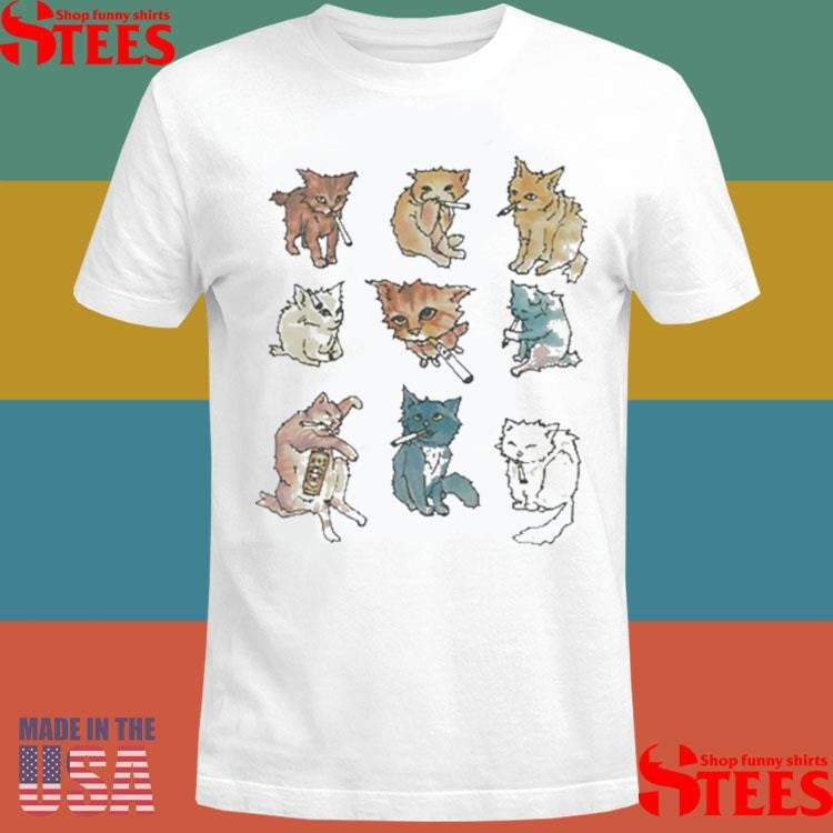 Kitty Ciggy Gang Shirts