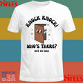 Knock Knock Who’s There Not My Dad T-shirt