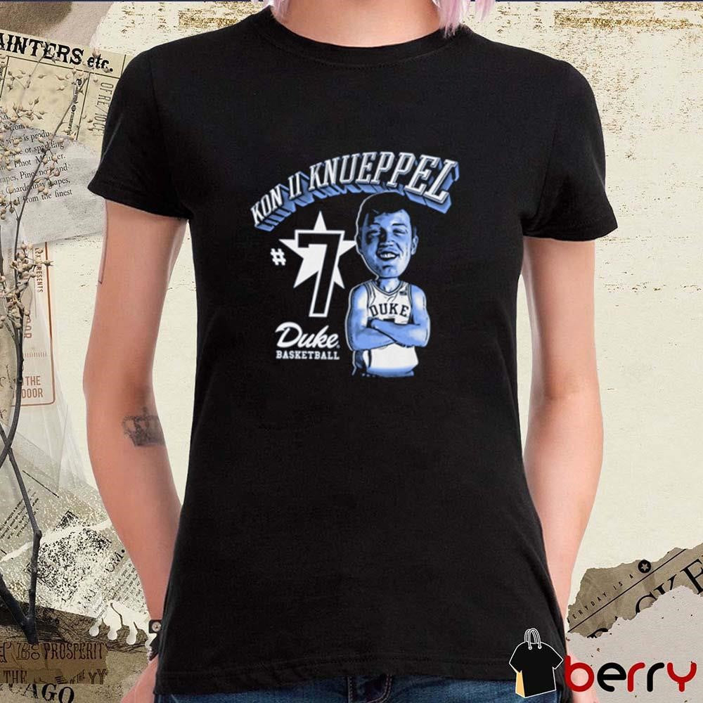 Kon Knueppel Duke Blue Devils Basketball Kon II Knueppel Cartoon t-shirt