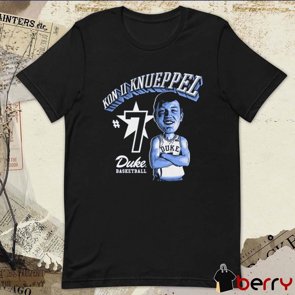 Kon Knueppel Duke Blue Devils Basketball Kon II Knueppel Cartoon t-shirt