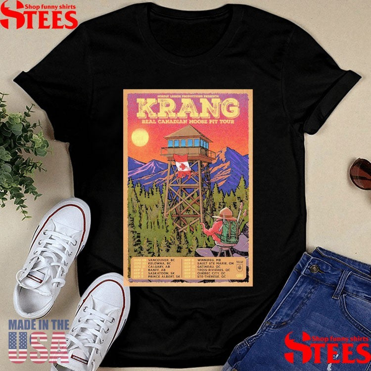 Krang Real Canadian Moose Pit Tour 2025 T-shirt