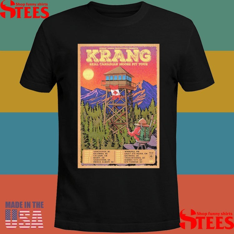 Krang Real Canadian Moose Pit Tour 2025 T-shirt