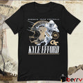 Kyle Efford Illustrated Georgia Tech Yellow Jackets Football t-shirt