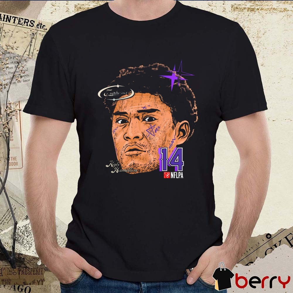 Kyle Hamilton Fat Head Baltimore Ravens NFL Planet Euphoria Artwork t-shirt