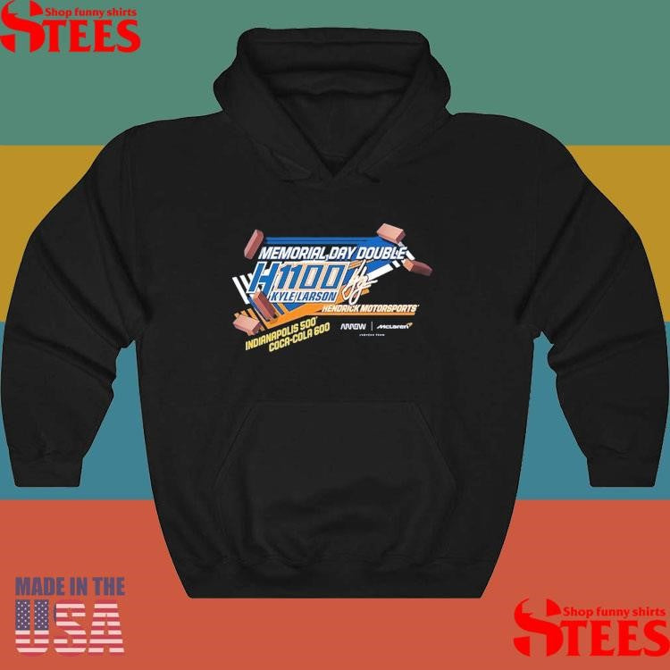 Kyle Larson Hendrick Motorsports Team Collection Hendrickcars.com H1100 Car Shirts