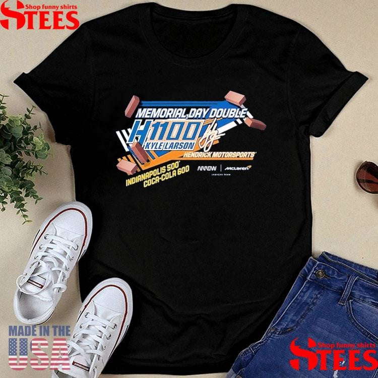 Kyle Larson Hendrick Motorsports Team Collection Hendrickcars.com H1100 Car Shirts