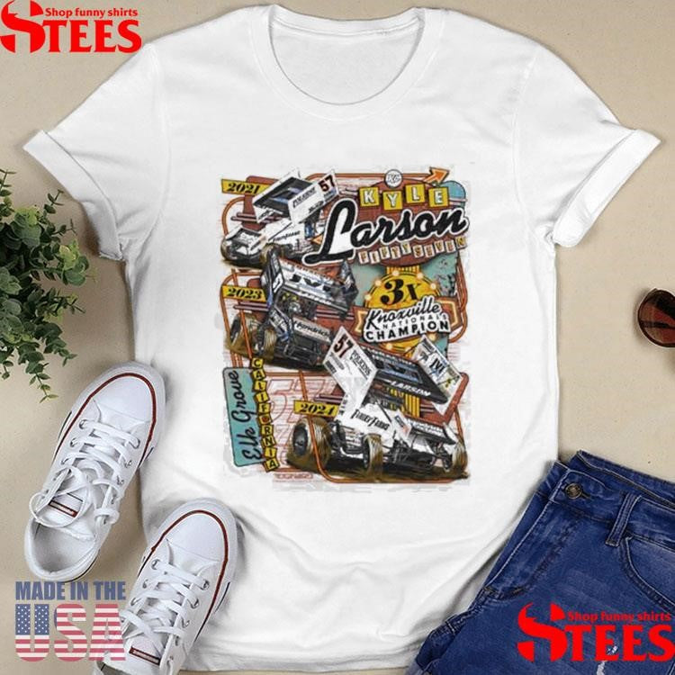Kyle Larson Winners’ Row T-shirts