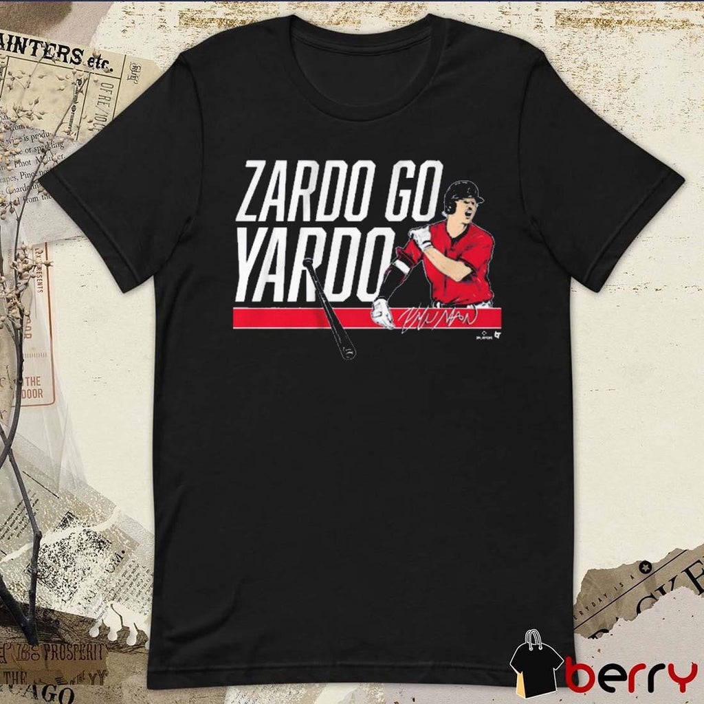 Kyle Manzardo Zardo Go Yardo Cleveland Guardians MLB Signature t-shirt
