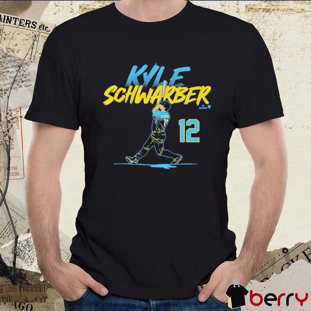 Kyle Schwarber Philly Slugger Swing Number Philadelphia Phillies MLB t-shirt