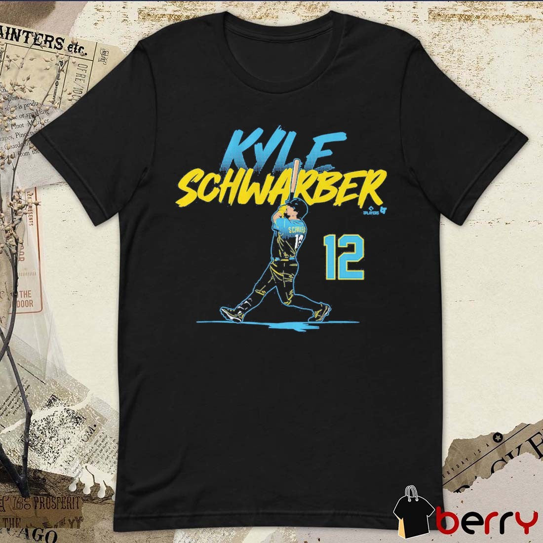 Kyle Schwarber Philly Slugger Swing Number Philadelphia Phillies MLB t-shirt