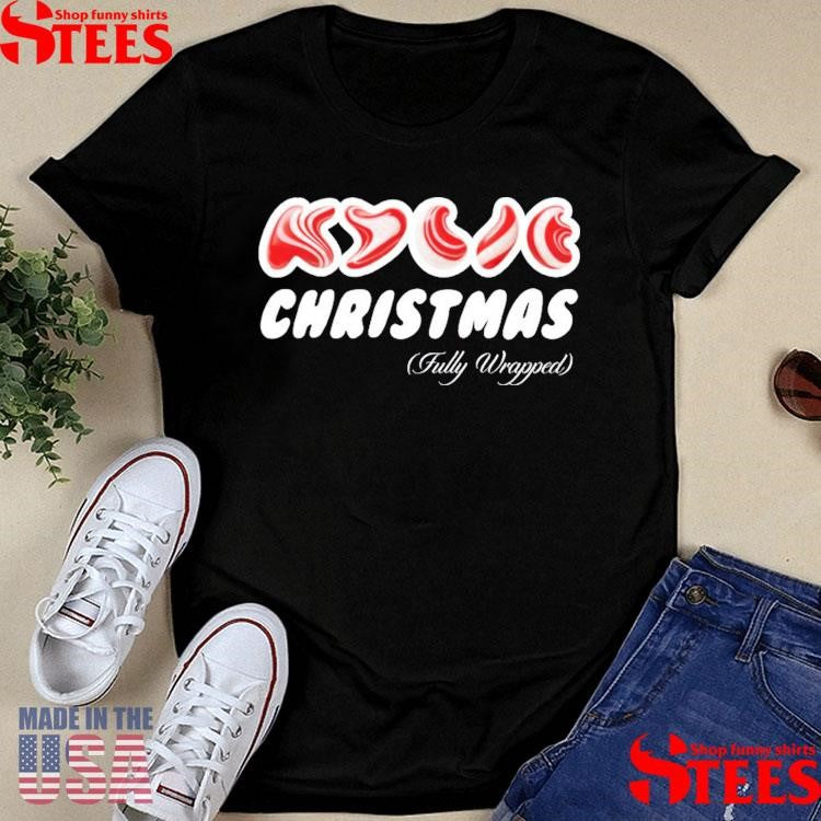 Kylie Christmas Battersea Fully Wrapped T-shirt