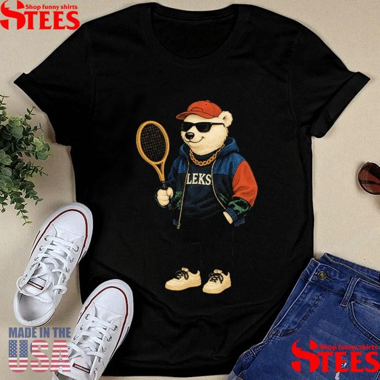 LEKSI Bear Travels Travel T-shirt