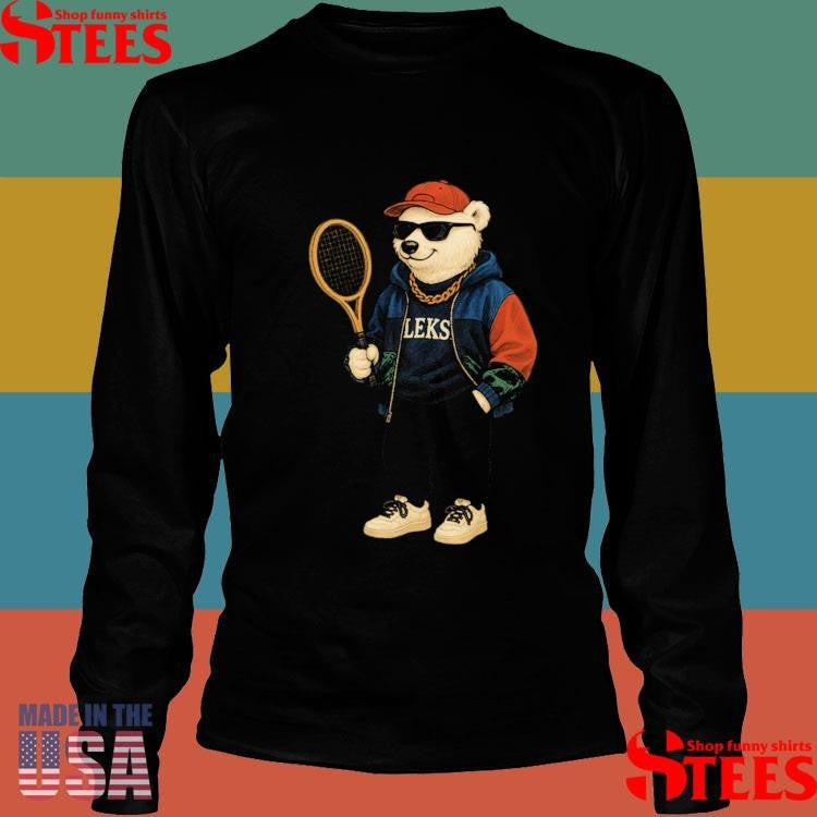 LEKSI Bear Travels Travel T-shirt
