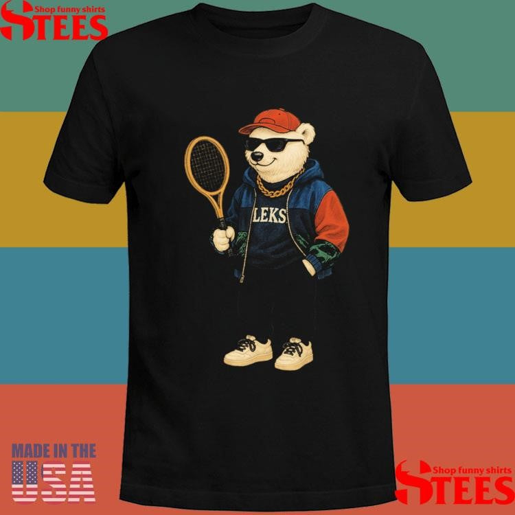 LEKSI Bear Travels Travel T-shirt