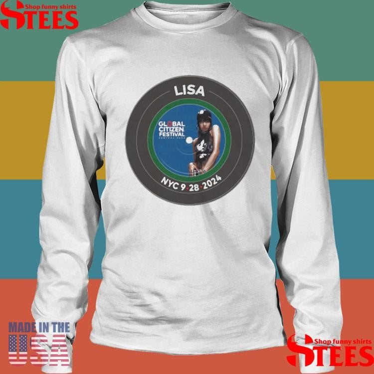 LISA Gaza Global Citizen NYC 9 28 2024 T-Shirt