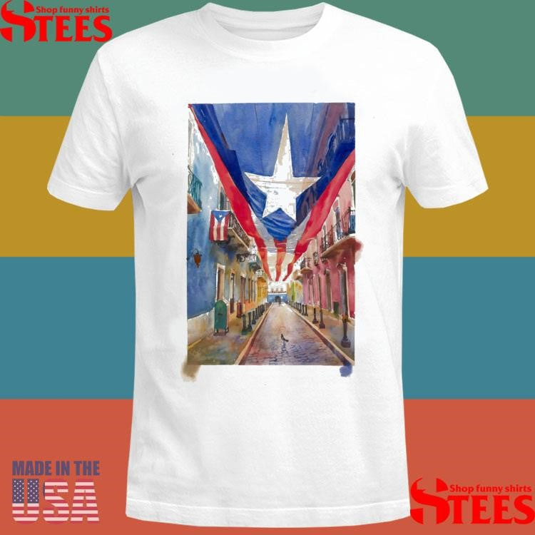 La Isla Del Encanto Puerto Rico T-shirt