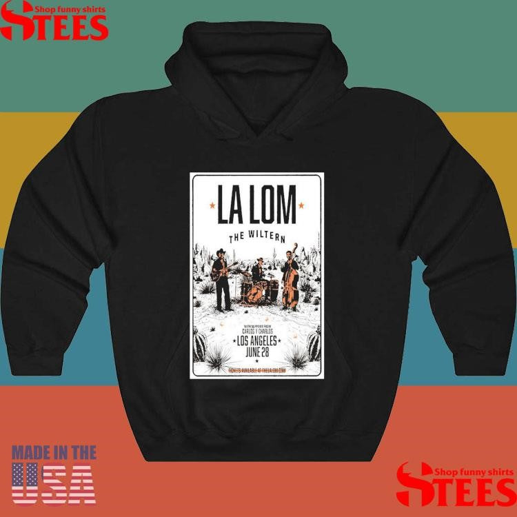 La Lom June 28 2025 The Wiltern Los Angeles Ca T-shirt