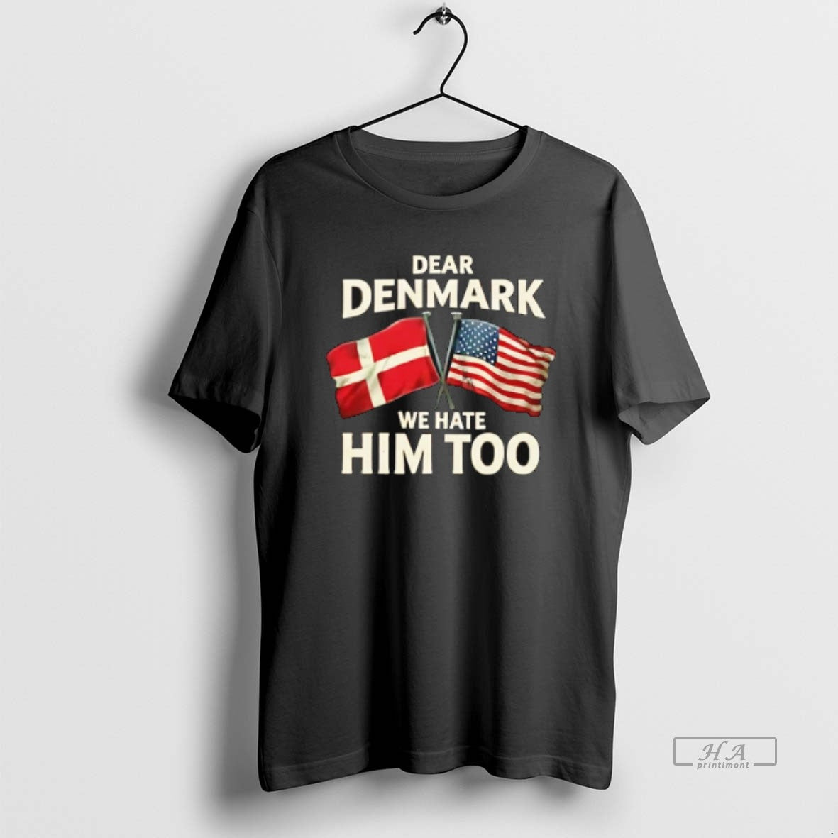 Official Lady Dear Denmark We Hate Him Too T-Shirts, Hoodie, Sweatshirt | CiraTrend.com