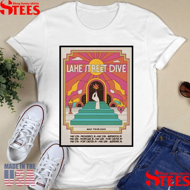 Lake Street Dive May Tour 2025 Shirts