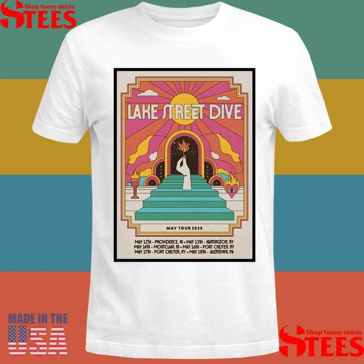 Lake Street Dive May Tour 2025 Shirts