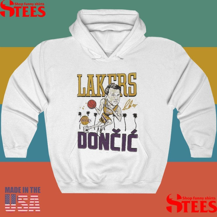 Lakers Dončić Dribble Palms Ss Shirts