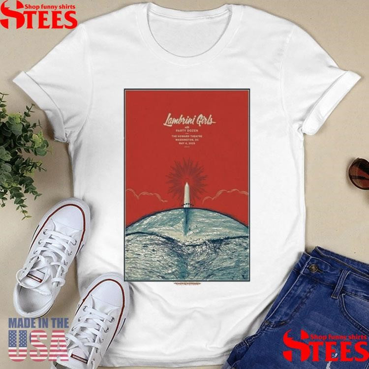 Lambrini Girls May 4, 2025 The Howard Theatre, Washington, D.c Shirts