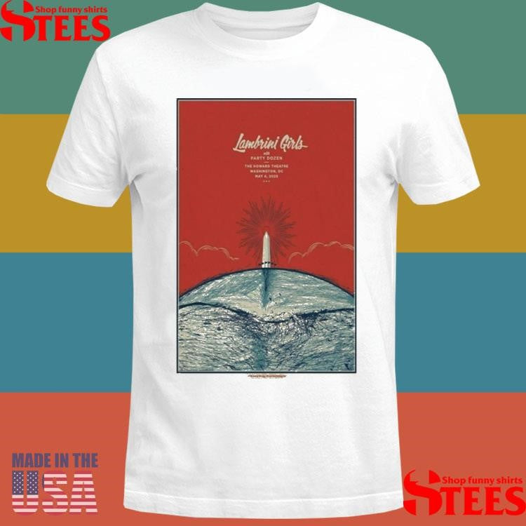 Lambrini Girls May 4, 2025 The Howard Theatre, Washington, D.c Shirts