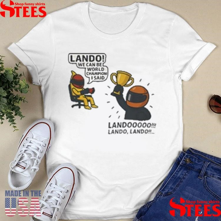 Lando Norris World Champion Meme T-shirt