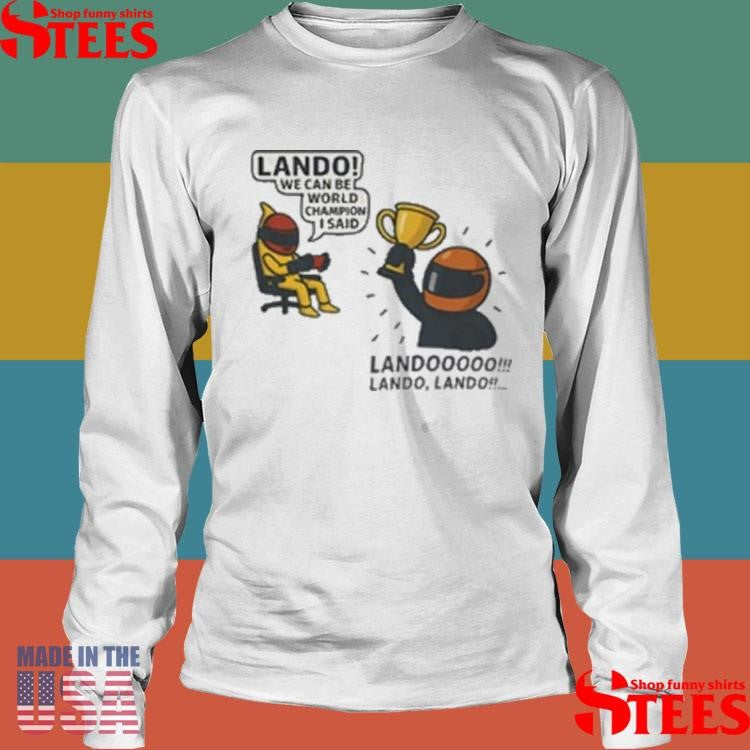 Lando Norris World Champion Meme T-shirt