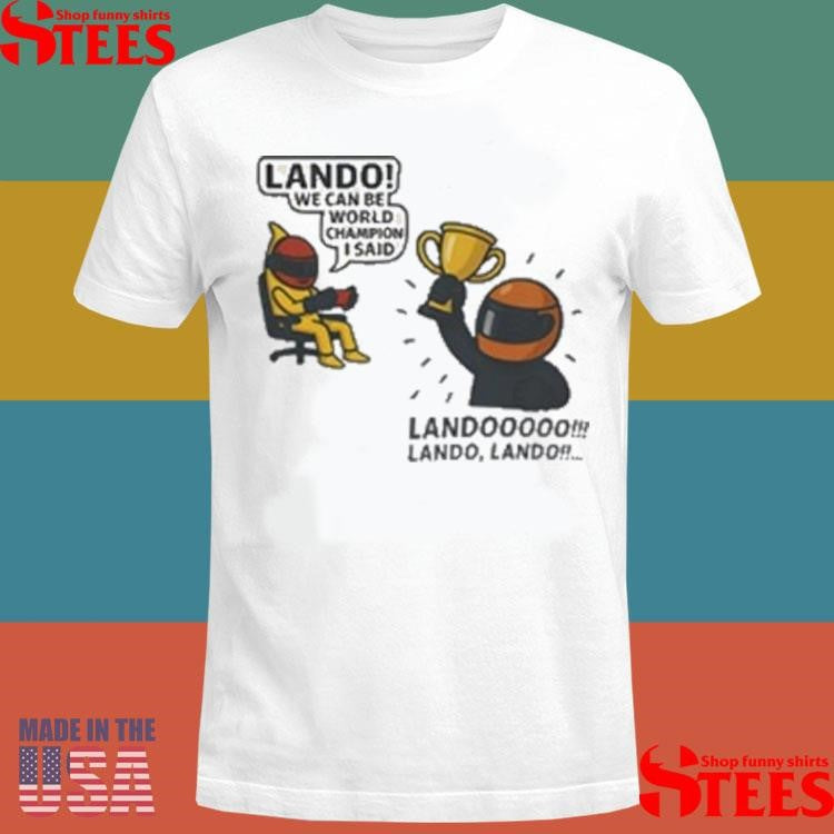 Lando Norris World Champion Meme T-shirt
