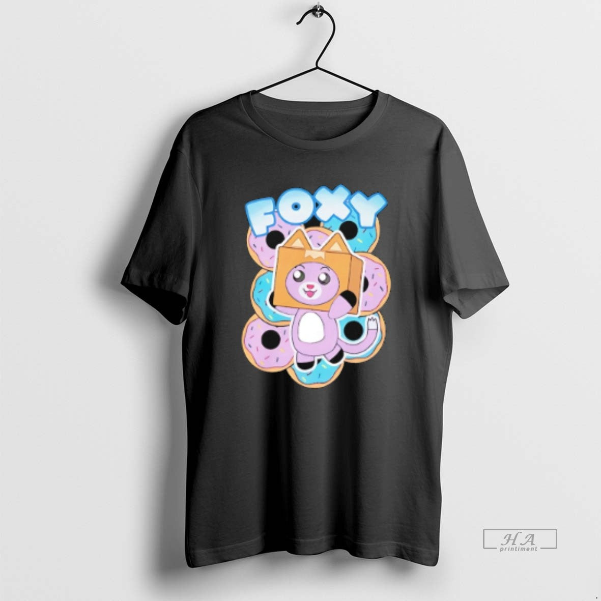 Official Lankybox Merch Foxy Donuts T-Shirts, Hoodie, Sweatshirt | CiraTrend.com
