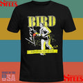 Larry Bird Black Boston Celtics Neon Pop Player Shirts