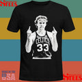 Larry Bird Middle Finger T-shirt