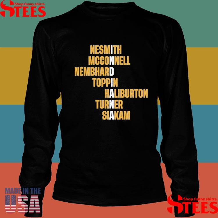 Laura Steele Nesmith Mcconnell Nembhard Toppin Haliburton Turner Siakam T-shirt