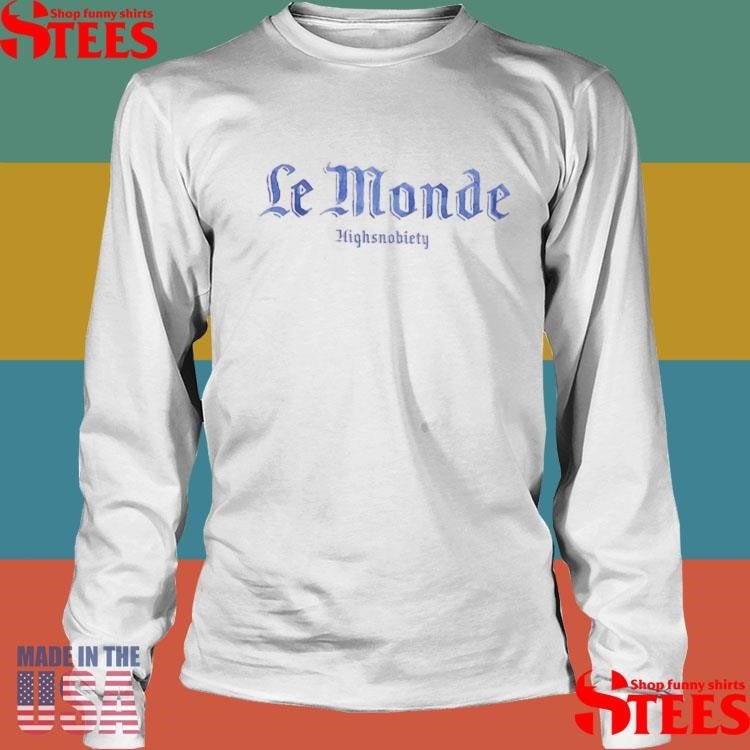 Le Monde Highsnobiety HS20 T-shirt
