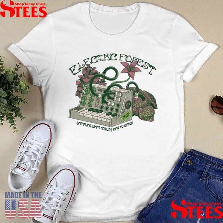 Lectric Forest 2025 Sampling Organic Sound T-shirt