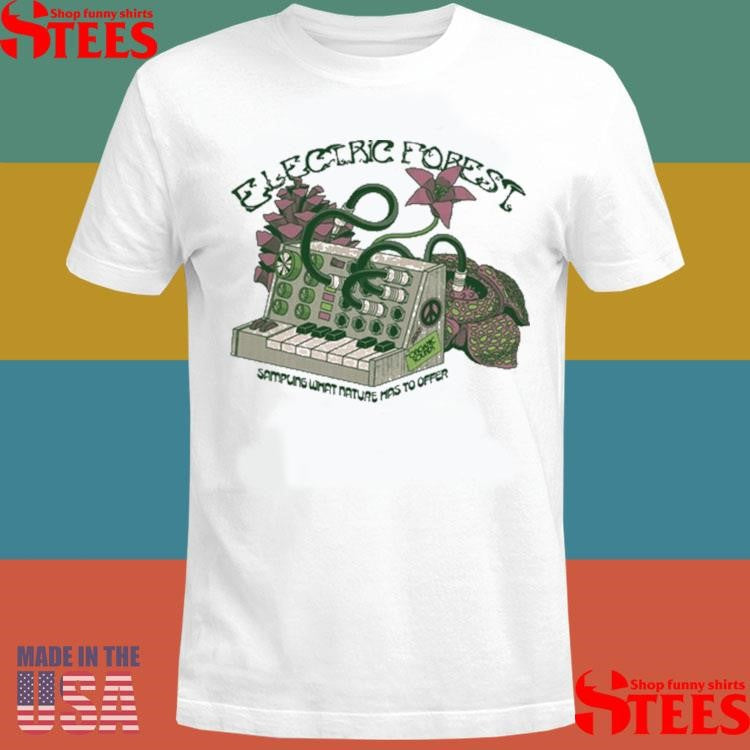 Lectric Forest 2025 Sampling Organic Sound T-shirt