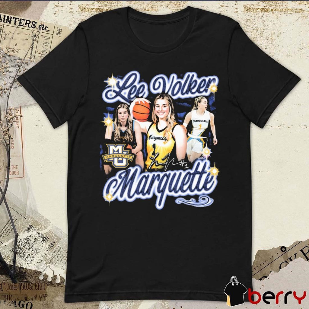 Lee Volker Marquette Golden Eagles Signature 90s Graphic t-shirt