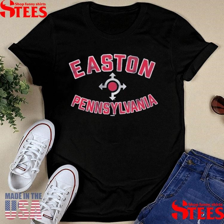 Lehigh Valley Ironpigs Easton Pennsylvania Circle T-shirts