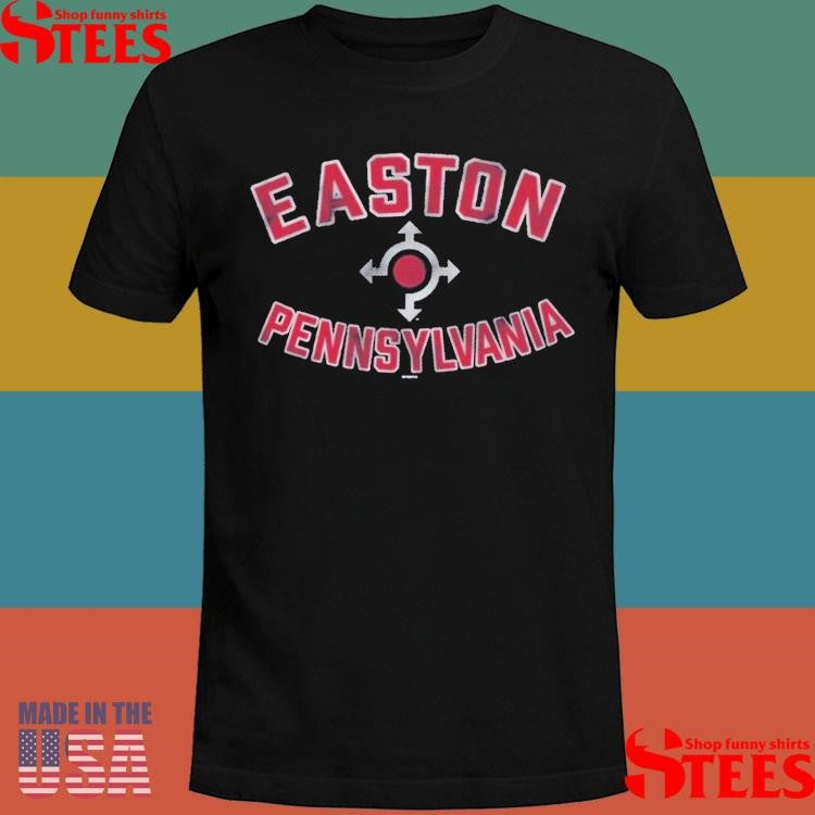 Lehigh Valley Ironpigs Easton Pennsylvania Circle T-shirts