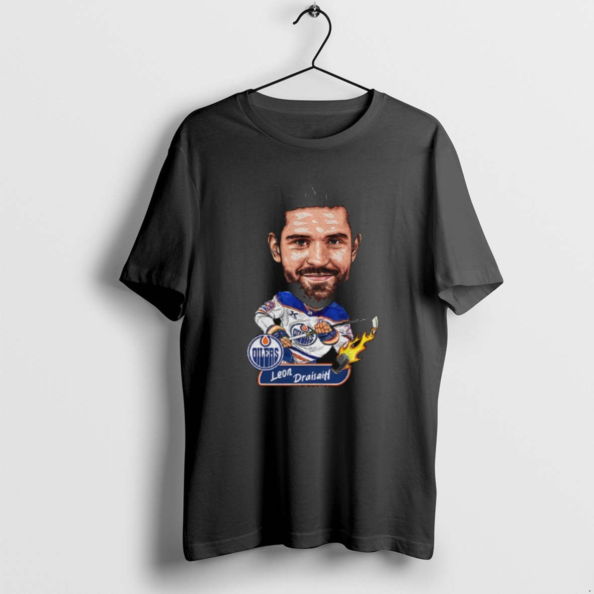 Official Leon Draisaitl Caricature Edmonton Oilers Hockey T-Shirts, Hoodie, Sweatshirt | CiraTrend.com