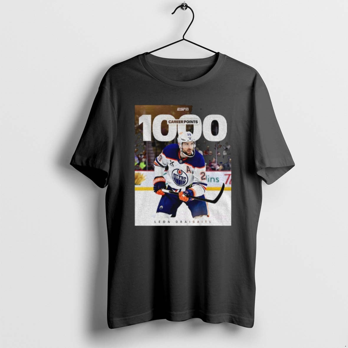 Official Leon Draisaitl Hits The 1 000 Point Milestone T-Shirts, Hoodie, Sweatshirt | CiraTrend.com